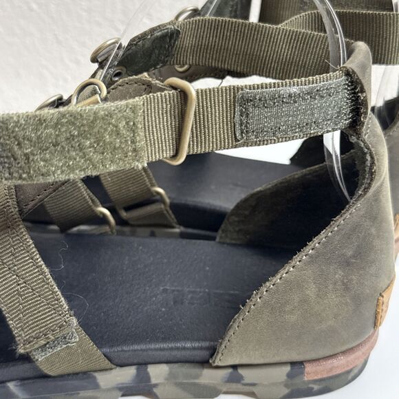 Sorel Torpeda Carly Nori Camo Gladiator Sandal Women's Size 8 Army Green - Picture 6 of 16